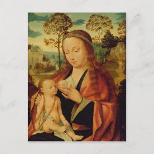 Mary med Kristus Child, tidigt 1600-talet Vykort