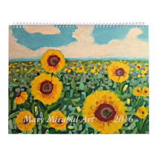Mary Mirabal Art 2016 Calendar Kalender
