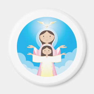 Mary Mor of God Magnet