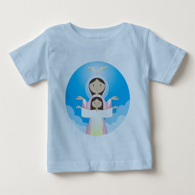 Mary Mor of God Tee Shirt (Framsida)