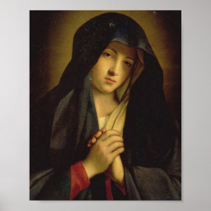 Mary Mor of Jesus - Madonna i morgon Poster