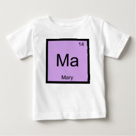 Mary Namne Kemiskt Grundämne Periodiska Systemet T Shirt