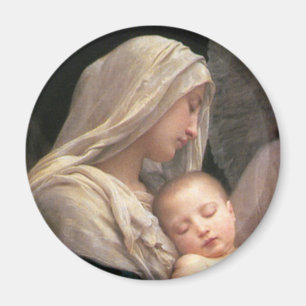 Mary och Jesus Magnet