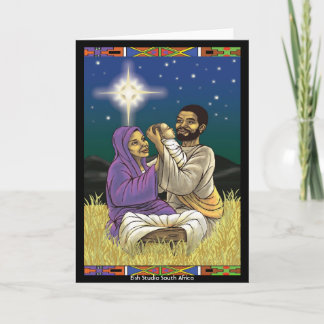 Mary och Joseph Helgkort