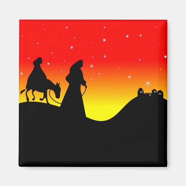 Mary och Joseph Magnet (Framsidan)
