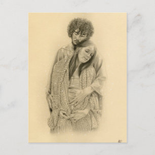 Mary och Joseph Postcard Vykort