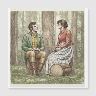 Mary och Tom i "The Other Bennet Sister"