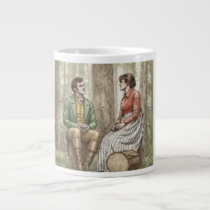 Mary och Tom i "The Other Bennet Sister" Jumbo Mugg