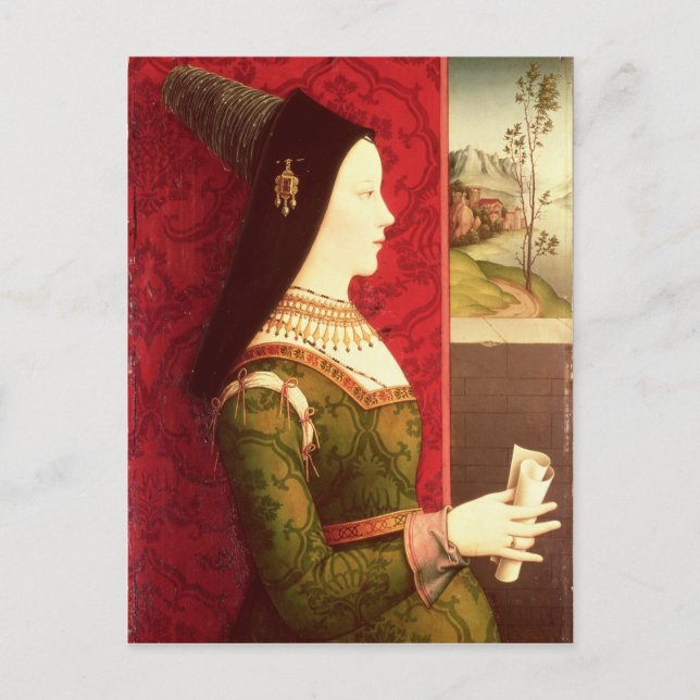 Mary of Burgundy dotter till Charles the Bold Vykort (Framsida)