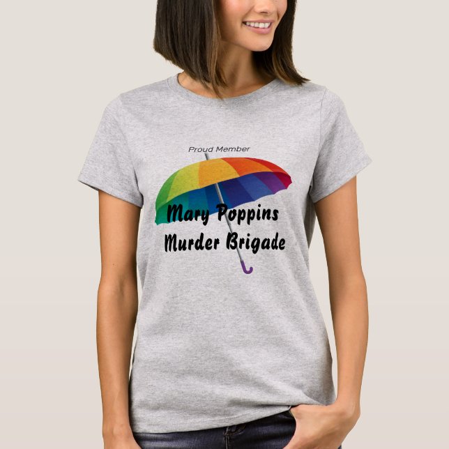Mary Poppins Clinic Escort Shirt T Shirt (Framsida)