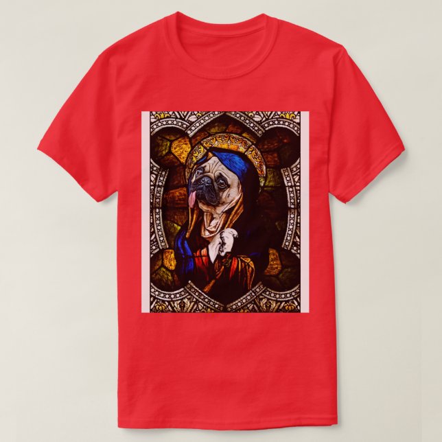 Mary Pug T Shirt (Design framsida)