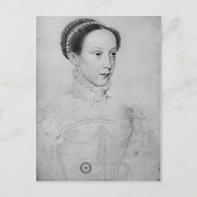 Mary Queen of Scots, 1559 Vykort (Framsida)
