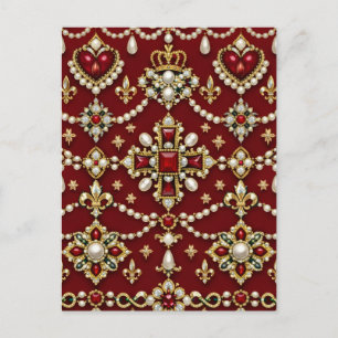 Mary Queen of Scots Inspirerad Design Magiska Juve Vykort