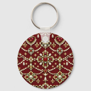 Mary Queen of Scots Inspirerad Design Magiska Smyc Nyckelring