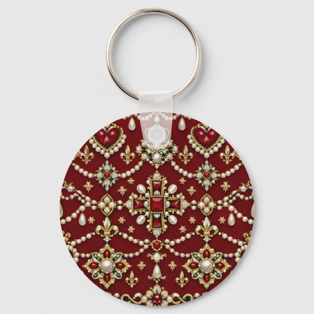 Mary Queen of Scots Inspirerad Design Magiska Smyc Nyckelring (Framsida)