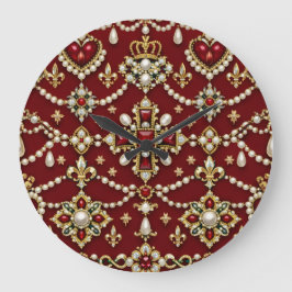 Mary Queen of Scots Inspirerad Design Magiska Smyc Stor Klocka