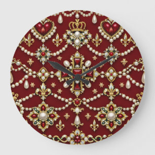Mary Queen of Scots Inspirerad Design Magiska Smyc Stor Klocka