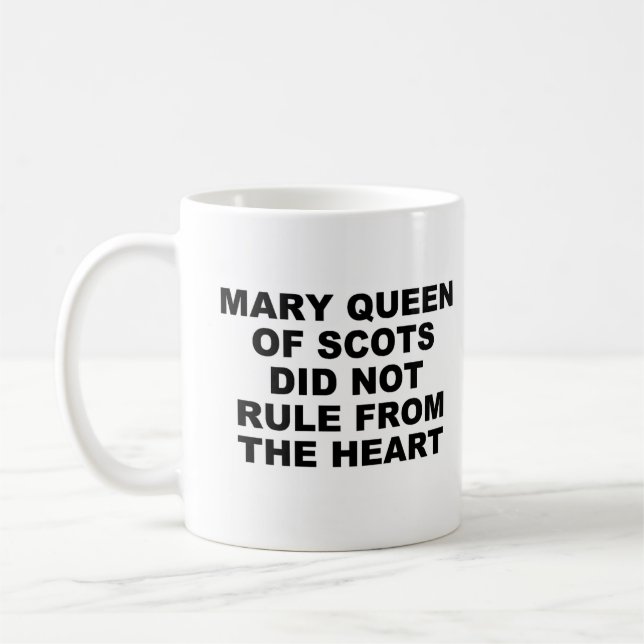 Mary Queen of Scots Mugg (Vänster)