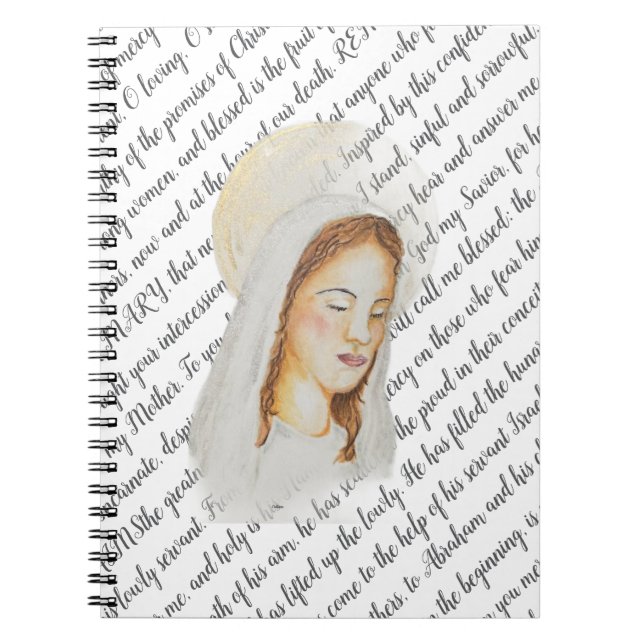 Mary’s Prayer Anteckningsbok (Framsidan)