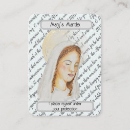 Mary’s Prayer Card Visitkort