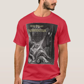 Mary Shelley Bok Design T Shirt