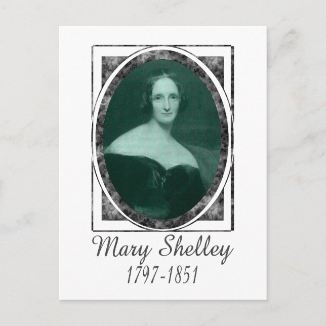 Mary Shelley Vykort (Framsida)