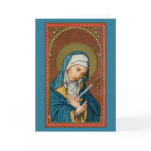 Mary som Mater Dolorosa (SAU20) Blank Greeting Car