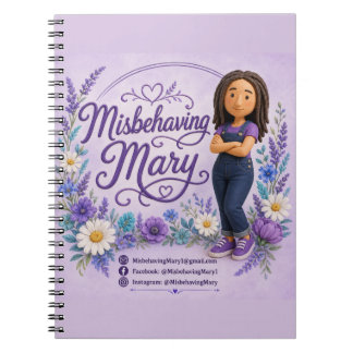 Mary som skapar kaos anteckningsbok