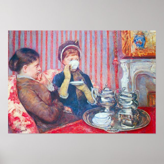 Mary Stevenson Cassatt-A kopp i te Poster (Framsidan)