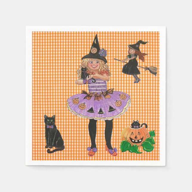 Mary the Witch Napkins Pappersservett (Framsidan)