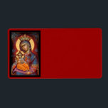 Mary - Theotokos Fraktsedel<br><div class="desc">Vintage bild från Mary som innehar baby JESUS CHRIST. Denna bild av Savior och madonna är känd som en katolsk kyrka i Påsk.</div>