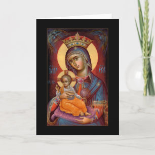 Mary - THEOTOKOS Helgkort