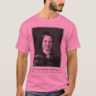 mary todd lincoln - berusad historia t-shirt