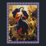 MARY, UNDOER AV KNOTER. POSTER<br><div class="desc">MARY,  UNDOER OF KNOTS PRAY FÖR OSS,  EN AV POPE FRANCIS FAVORITDEVOTIONER.</div>