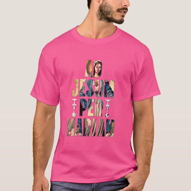 Mary, vår Dam-katolik 2 T Shirt (Framsida)
