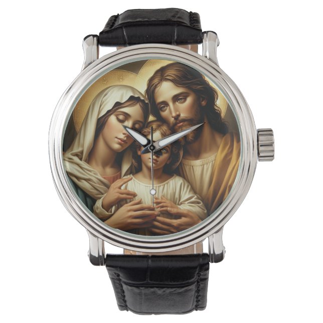 Mary Virgin Jesus Armbandsur (Framsida)