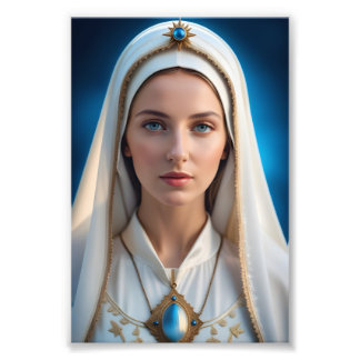 Mary Virgin Jesus Fototryck