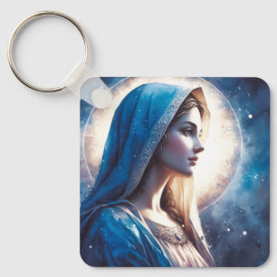 Mary Virgin Jesus Nyckelring
