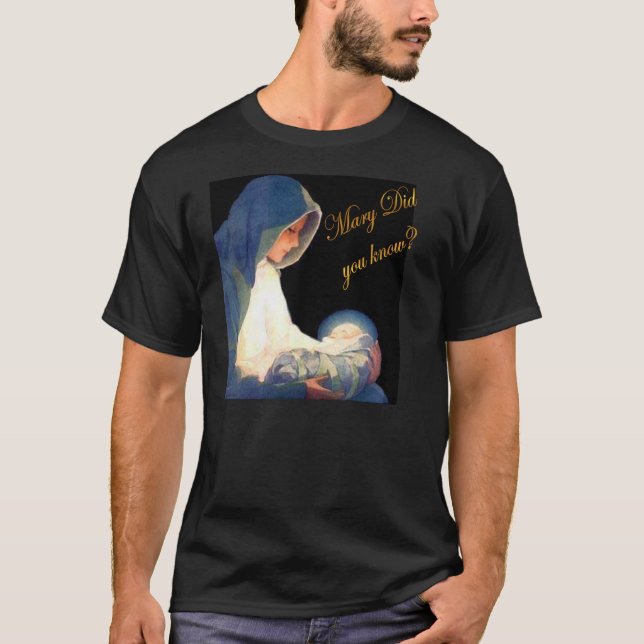 Mary visste du? t-shirt (Framsida)
