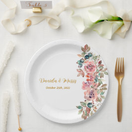 MARY Watercolor Ro Emerald Grönt Bröllop