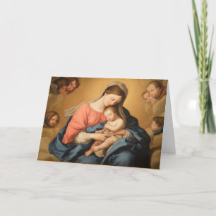 Mary with Jesus Mors dag Card Kort