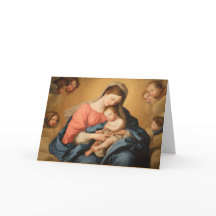 Mary with Jesus Mors dag Card