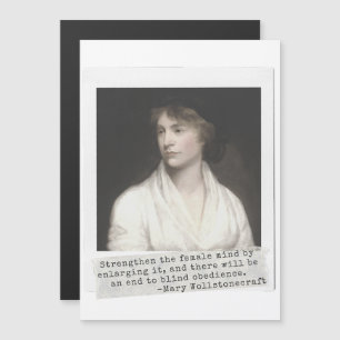 Mary Wollstonecraft Quote - Underbara kvinnor i hi