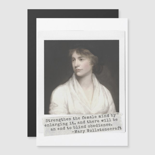 Mary Wollstonecraft Quote - Underbara kvinnor i hi (Fram/baksida)