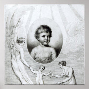 Mary Wollstonecraft Shelley som barn Poster