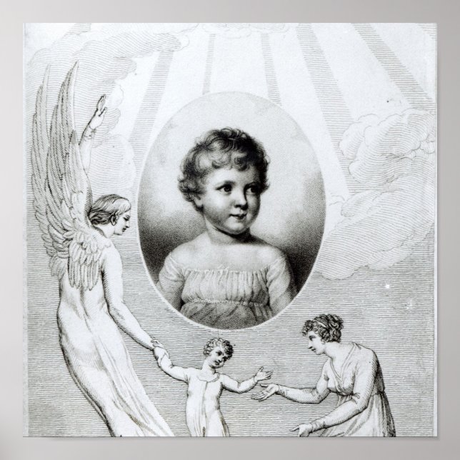 Mary Wollstonecraft Shelley som barn Poster (Framsidan)