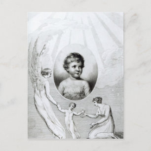 Mary Wollstonecraft Shelley som barn Vykort