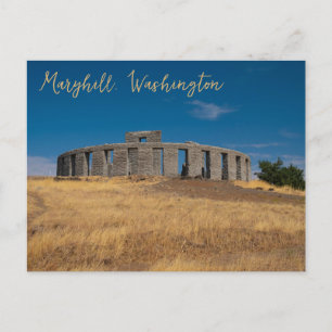 Maryhill Washington Stonehenge Krigsminnesmärke Vykort