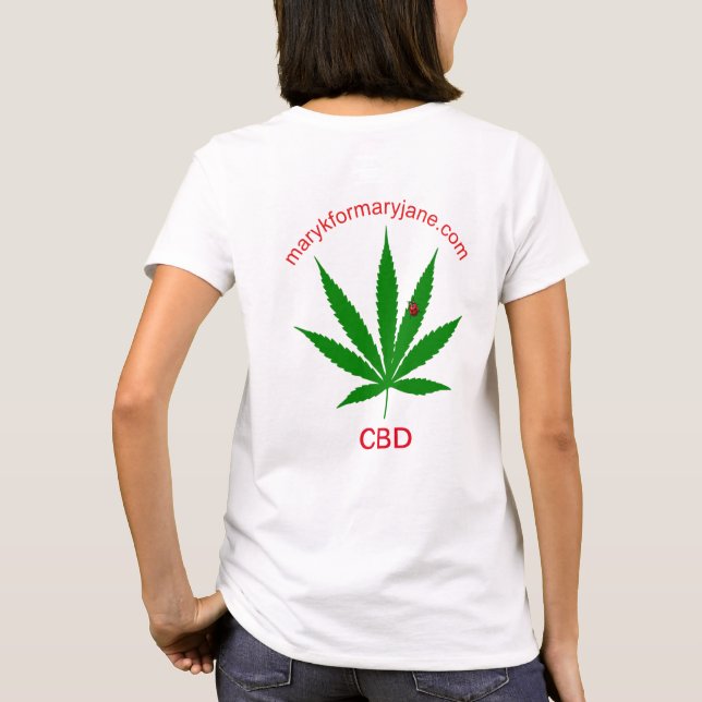 Marykformaryjane CBD T Shirt (Baksida)
