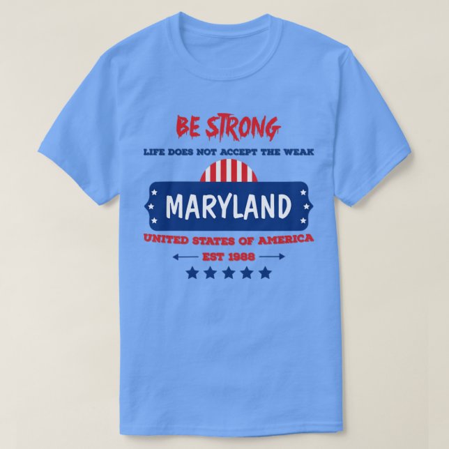maryland39 t shirt (Design framsida)
